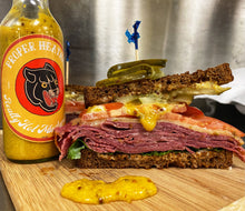 Load image into Gallery viewer, HOT MUSTARD SAUCE/ SZECHUAN & STOUT