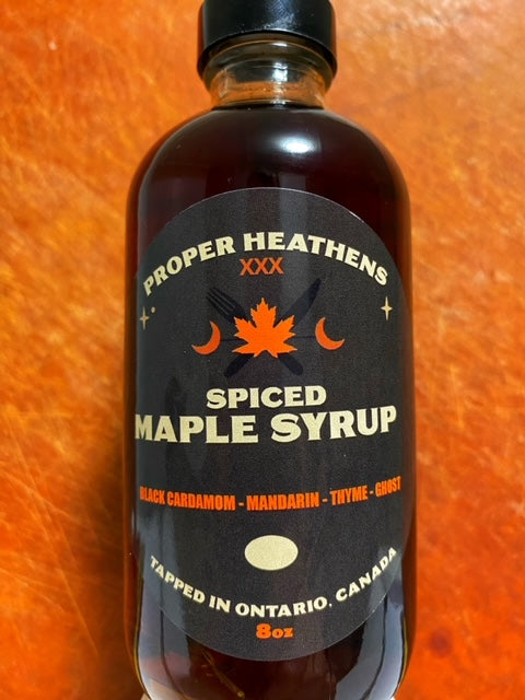 SPICED MAPLE SYRUP